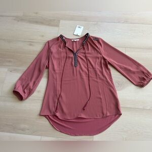DR2 3/4 length sleeve top